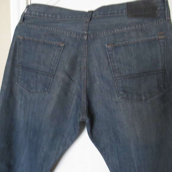 Deizen Jeans, Indigo, Little Wear, Mens Regular Fit Size 32/30, preowned - Picture 2 of 6